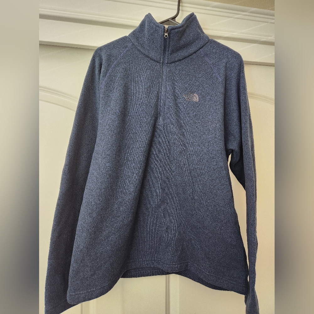 The North Face Navy Quarter-Zip Fleece